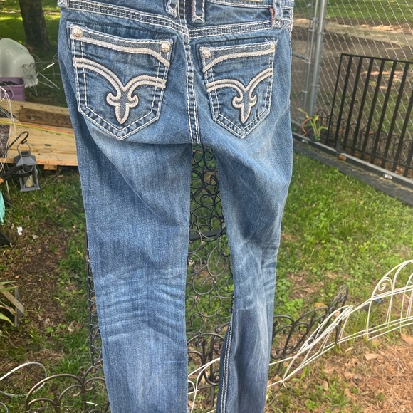 Rock revival Dee boot cut jeans size 26 women’s - Picture 2 of 6